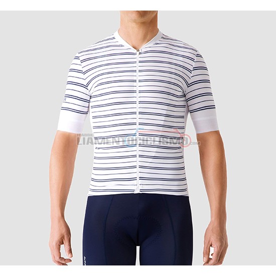 Abbigliamento Ciclismo La Passione Manica Corta 2019 Stripe Bianco